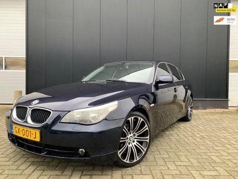 BMW 5-serie - 520i 2-2005 NAVI/19''LMV/COMPL ONDERH/APK9-'20 - 1