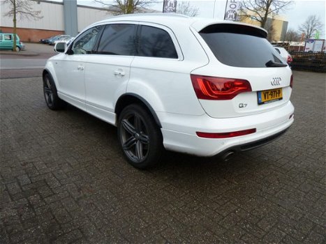 Audi Q7 - 3.0 TDI QUATTRO EX BTW GRIJS KENTEKEN 3X S-LINE LEER NAVI CLIMA CRUISE LUCHTVERING CAMERA - 1