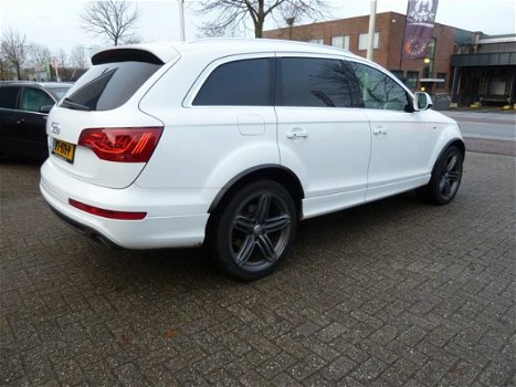 Audi Q7 - 3.0 TDI QUATTRO EX BTW GRIJS KENTEKEN 3X S-LINE LEER NAVI CLIMA CRUISE LUCHTVERING CAMERA - 1