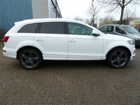 Audi Q7 - 3.0 TDI QUATTRO EX BTW GRIJS KENTEKEN 3X S-LINE LEER NAVI CLIMA CRUISE LUCHTVERING CAMERA - 1