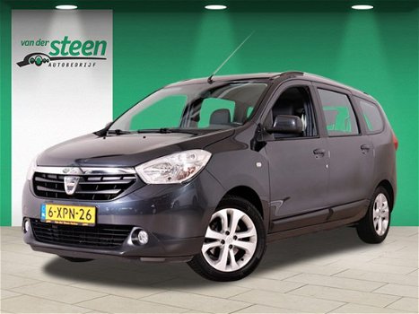 Dacia Lodgy - 1.2 TCE 116PK BLACKLINE 5P. NAVIGATIE LEDER AIRCO BLUETOOTH CRUISE LMV PDC 1E EIGENAAR - 1