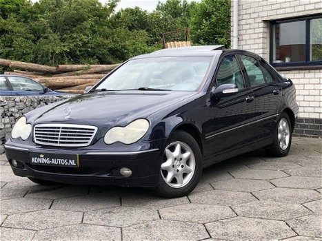 Mercedes-Benz C-klasse - 220 CDI Elegance opendak airco navi - 1