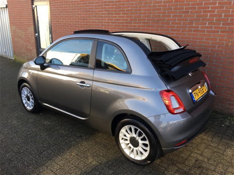 Fiat 500 C - TwinAir Cabrio Popstar Airco, LM-velgen, Slechts 7.400 km Bj. 2 - 1