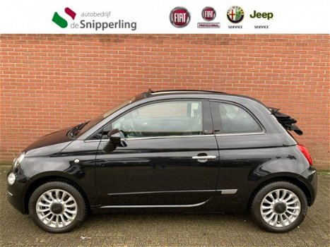 Fiat 500 C - 1.2 4-cilinder Lounge Airco, Parkeersensoren, Bluetootj, 18.000 - 1