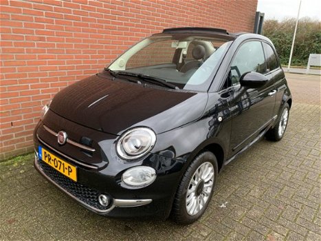 Fiat 500 C - 1.2 4-cilinder Lounge Airco, Parkeersensoren, Bluetootj, 18.000 - 1