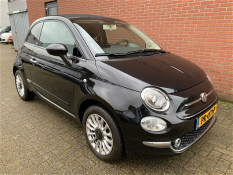 Fiat 500 C - 1.2 4-cilinder Lounge Airco, Parkeersensoren, Bluetootj, 18.000 - 1