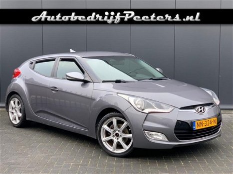 Hyundai Veloster - 1.6 GDI Navigatie Winter+Zomer velgen Ecc Pdc - 1