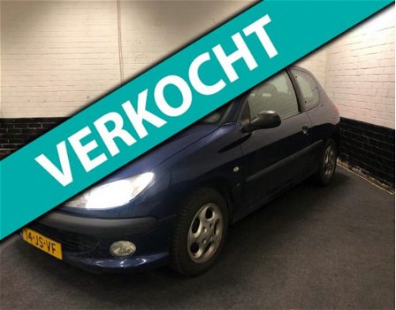 Peugeot 206 - 1.4 XS APK TOT JAN-2021.Radio met k4, LM velgen - 1