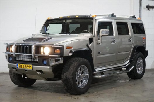 Hummer H2 - 6.0 V8 Pure ✔ Uniek ✔ Gas G3 ✔ APK 11-2020 ☎ - 1