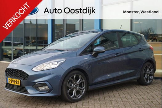 Ford Fiesta - 1.0 EcoBoost ST-Line 100PK Navigatie Parkeersensoren Stoelverwarming Climate 17inch Lm - 1