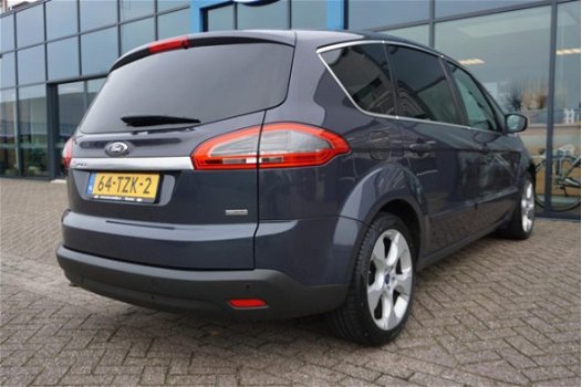 Ford S-Max - 1.6 EcoBoost Titanium 160PK Navi Climate Parkeersensoren Voorruitverwarming Privacy Gla - 1