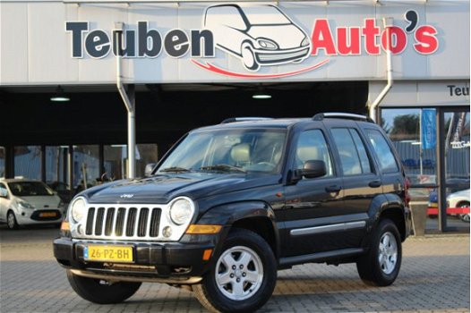 Jeep Cherokee - 3.7i V6 Limited Deze auto moet nog gereinigd worden. airco, radio cd speler, lederen - 1