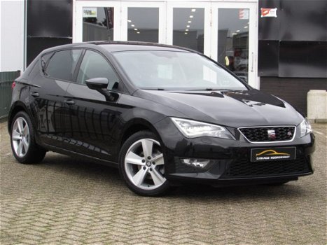 Seat Leon - 1.4 TSI 140pk FR Line NAVIGATIE|FULL LED KOPLAMPEN|CRUISE CONTROL|STOELVERWARMING|ECC/AI - 1