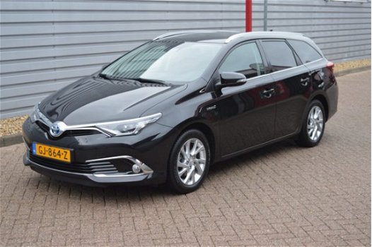 Toyota Auris Touring Sports - 1.8 Hybrid Lease pro o.a: Panoramadak, Pdc voor/achter, Led verl., Cam - 1