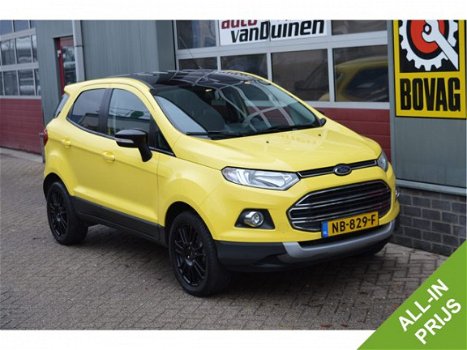 Ford EcoSport - 1.0 EcoBoost Titanium o.a. Navi, PDC, Keyless entry, Voorruitverw., Clima, - 1