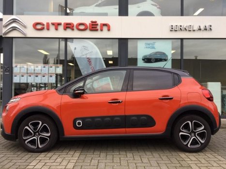 Citroën C3 - 1.2 PureTech S&S Shine | Zeer Complete Auto | Automaat | Glazen Dak | Navigatie | Cruis - 1