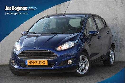 Ford Fiesta - 1.0 ECOBOOST 100PK Style 5D/AIRCO/EL.RAMEN/LEDER STUUR - 1