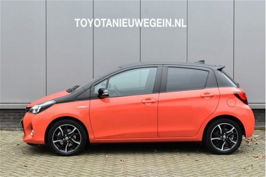 Toyota Yaris - 1.5 Full Hybrid 100pk Orange Sport ATS Design - 1