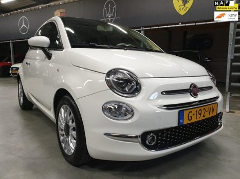 Fiat 500 - 0.9 TwinAir Turbo Lounge - Automaat - Navigatie - Panodak - Leer - PDC - 1