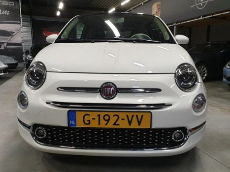 Fiat 500 - 0.9 TwinAir Turbo Lounge - Automaat - Navigatie - Panodak - Leer - PDC - 1