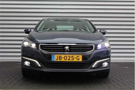 Peugeot 508 - 1.6 TURBO 165PK ALLURE AUTOMAAT / NAVI / LEDER / CLIMA / PDC / HUD / 17