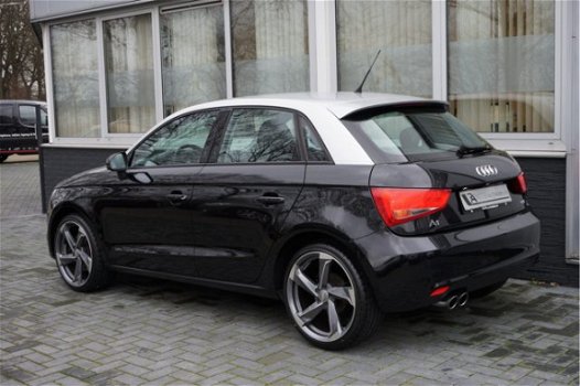 Audi A1 Sportback - 1.4 TFSI S-Tronic Ambition MMI|Clima|PDC|ECC Zwart - 1