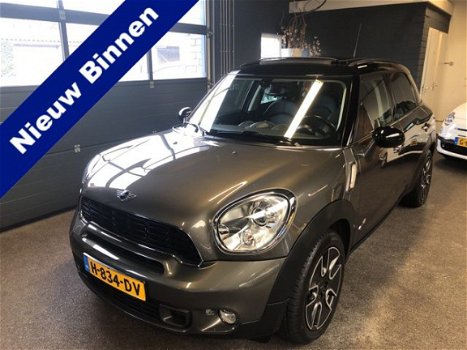 Mini Mini Countryman - 1.6 Cooper S ALL4 Chili *PANO-DAK*NAVI*LEDER* CRUISE-CONTROL* FULL OPT - 1