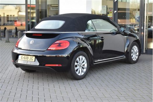 Volkswagen Beetle Cabriolet - 1.2 TSI Design Lederen bekleding, stoelverw, sportstoelen, lmv, elektr - 1