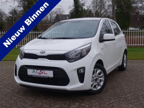 Kia Picanto - 1.0 CVVT COMFORTPLUSLINE NAVIGATOR CAMERA/AIRCO/LMV/RIJKLAAR - 1