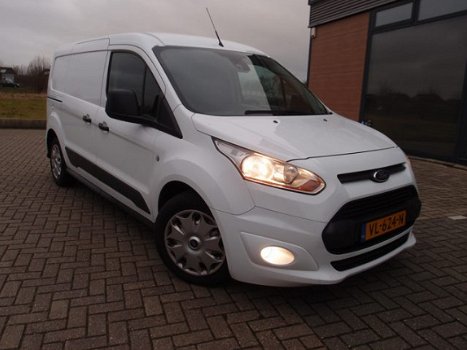 Ford Transit Connect - 1.6 TDCI L2 3-pers navi camera 97pk trekhaak Trend pdc 1e eigenaar euro5 - 1