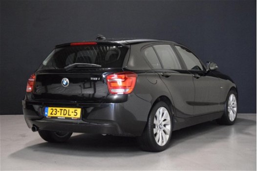 BMW 1-serie - 118i Sport Line Black Edition 170 PK [GROOT NAVI, SPORTLINE, RODE STIKSELS, PDC, CRUIS - 1