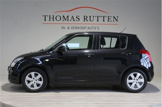 Suzuki Swift - 1.3 Shogun 2008/ NAP/ Airco/ Elek ramen + Spiegels/ Radio CD/ LM/ CV/ Onderhoudsboekj - 1