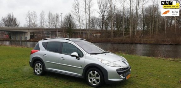 Peugeot 207 SW Outdoor - 1.6 VTi Sublime Dealer onderhouden panoroma dak trekhaak Cruis control cv o - 1