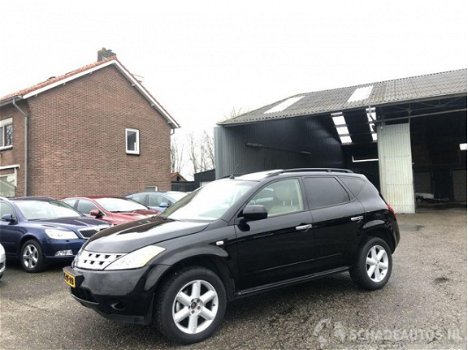 Nissan Murano - 3.5 v6 aut 234pk 4x4 4wd - xenon - navi - camera - schuifdak elektr - leer - bose so - 1