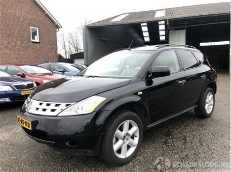 Nissan Murano - 3.5 v6 aut 234pk 4x4 4wd - xenon - navi - camera - schuifdak elektr - leer - bose so - 1