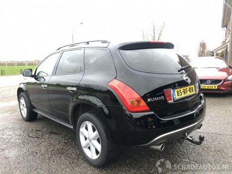 Nissan Murano - 3.5 v6 aut 234pk 4x4 4wd - xenon - navi - camera - schuifdak elektr - leer - bose so - 1