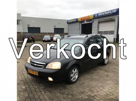 Chevrolet Nubira Station Wagon - 1.8-16V Style Leer, Airco, navi enz - 1