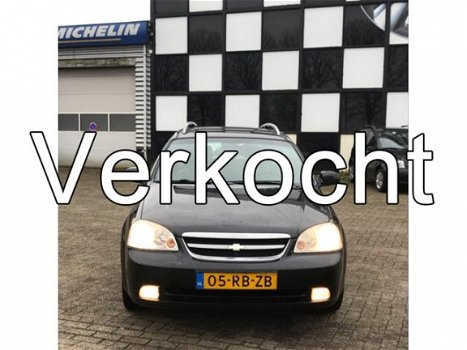 Chevrolet Nubira Station Wagon - 1.8-16V Style Leer, Airco, navi enz - 1