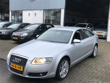 Audi A6 - 3.2 FSI quattro Pro Line AUT/ Leer/ Stoelver./ NAP - 1