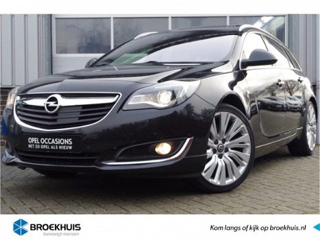 Opel Insignia Sports Tourer - 1.6 TURBO 170PK OPC-LINE COSMO+ | NAVI | LEDER | CLIMA | LED | PDC | A - 1