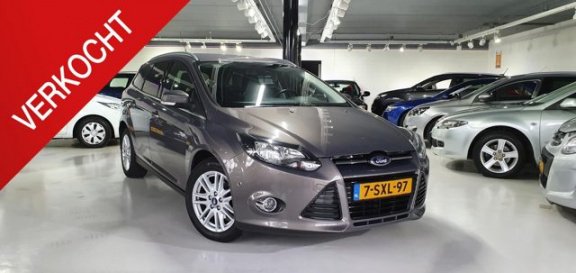 Ford Focus Wagon - 1.6 TDCI ECOnetic Titanium 1E EIGENAAR LEDER KEYLESS PARK ASSIST BLUETOOTH NAVI N - 1