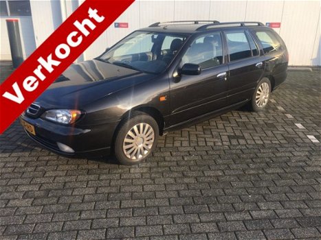 Nissan Primera Estate - 1.8 Sport Goed lopende en zeer sterke motor Climate control, Trekhaak APK NI - 1