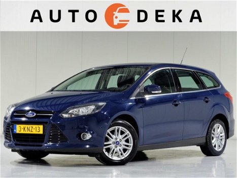 Ford Focus Wagon - 1.6 TDCI Titanium *Navigatie*Parkassist*Klimaatreg.*Trekhaak - 1