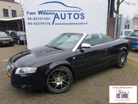 Audi A4 Cabriolet - 1.8 T Pro Line Leer Automaat - 1