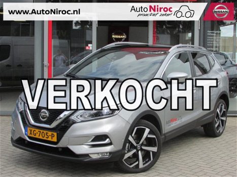 Nissan Qashqai - DIG-T 140 Tekna Plus * FULL OPTIONS * BOSE * LEDER - 1