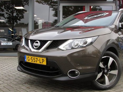 Nissan Qashqai - DIG-T 163 N-Connecta * DESIGN PACK * STOELVERWARMING * 100% DEALER ONDERHOUDEN - 1