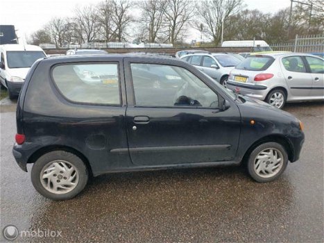 Fiat Seicento - 1.1 SPI 1999 Zwart ST BEKR APK OKT 2020 1.1 SPI 1999 Zwart ST BEKR APK OKT 2020 - 1