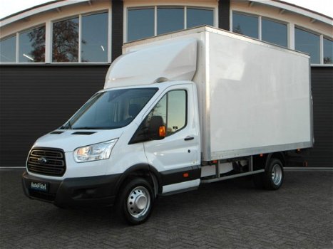 Ford Transit - 350 2.2 TDCI 92kw bakwagen/meubelbak L4 airco laadklep dubbel lucht - 1