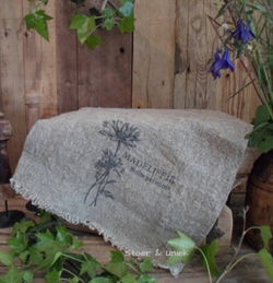 0251 SH Shabby doek madeliefje
