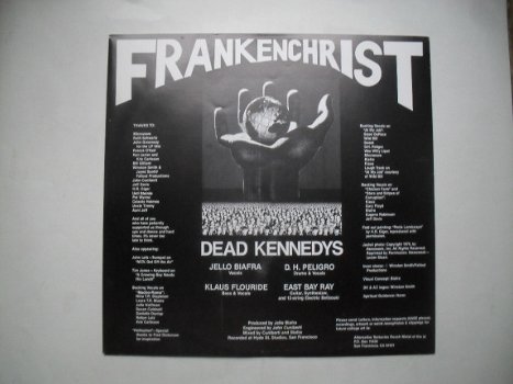 Dead Kennedys ‎– Frankenchrist - 2